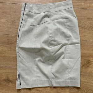H&M Light Gray Pencil Skirt